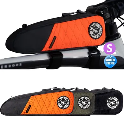 Image de Sacoche de cadre pour vélo, pour le tube supérieur, 1 litre, étanche, pour VTT