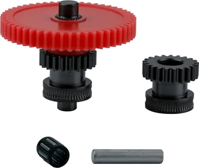 Obrázek produktu pro Převodovka extrudéru Kompatibilní s ELEGOO Neptune 4 /Pro/Plus/Max Sada dvojité převodovky z kalené oceli Konstrukce s jednou hřídelí Přesná ložiska Vylepšené díly 3D tiskárny