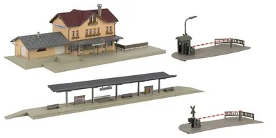 Obrázek produktu pro Faller 239007 – N – Akční sada Nádraží Dennenberg –