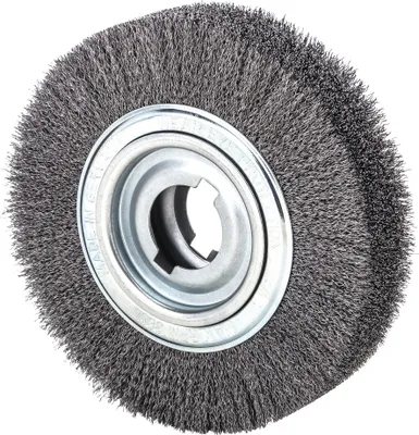 Image de Brosse ronde D.250mm épaisseur de fil 0,35mm STA 60mm 3600min-¹ LESSMANN
