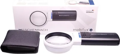 Image de Eschenbach Loupe mobiluxLED 3 x 12D Taille de la lentille 35mm