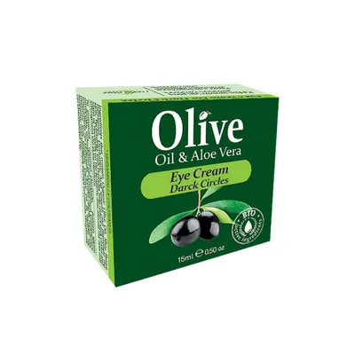 Produktbild von Herbolive Augencreme gegen Augenringe *Olivenöl & Aloe Vera* 15 ml