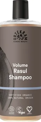 Obrázek produktu pro Urtekram Rasul, 500 ml, Šampon, Neprofesionální, Ženy, Zvětšující objem, Láhev