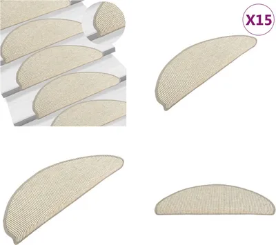 Obrázek produktu pro vidaXL Samolepicí podložky pod schody 15 ks stříbrné 65x21x4 cm - Podložky pod schody - Koberec na schody - Koberec na schody