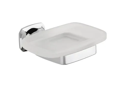 Produktbild von Metaform AIDA Seifenschale, Milchglas, Chrom