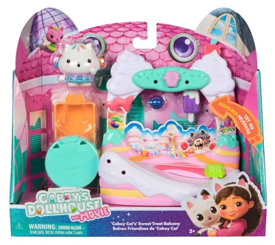 Obrázok produktu pre Gabby's Dollhouse GDH PYS Movie Aquarium Balcony GML, Akčný / Dobrodružný, 3 rok / roky, Viacfarebný