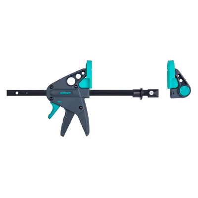 Produktbild von wolfcraft Werktischspanner PRO 65-150-W Schwarz und Grün