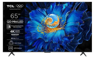 Obrázek produktu pro TCL C6KS 65C6KS, 165,1 cm (65"), 3840 x 2160 px, QD-Mini LED, Smart TV, Wi-Fi, Metalická