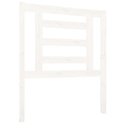 Immagine prodotto di vidaXL Testiera bianca 81x4x100 cm in legno di pino massiccio