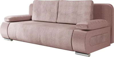 Produktbild von Mirjan24 Schlafsofa Emma Cord, Sofa mit Bettkasten und Schlaffunktion, Polstersofa Couch vom Hersteller (Farbe: Kronos 52 + Poso 52)