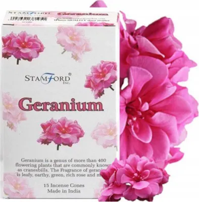 Produktbild von Kegelräucherstäbchen Pelargonia