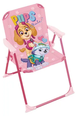 Image de Chaise de camping Nickelodeon rose - Tlapková patrola