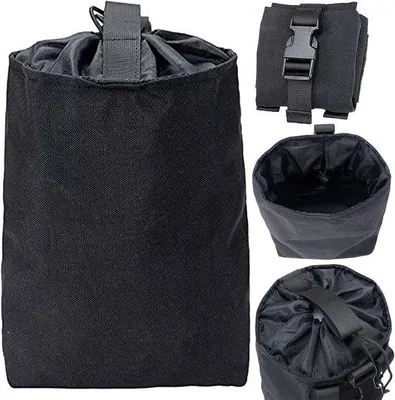 Image de Sac de rangement souple et imperméable, noir, pour les activités de plein air