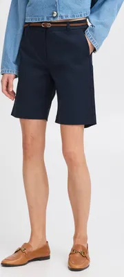 Produktbild von b.young BYDAYS- Damen Chino Shorts Bermuda Kurze Hose 20805588 mit Gürtel