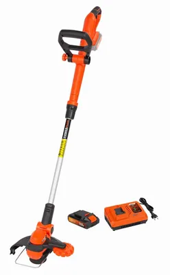 Obrázek produktu pro POWERPLUS POWDPG75420 - AKU vyžínač 20V LI-ION plus nabíječka plus baterie 20V 2,0 Ah