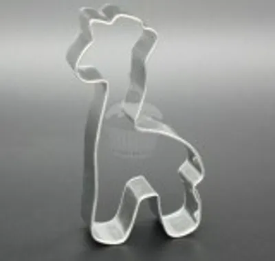 Produktbild von Ausstechformen/Ausstecher - Giraffe   Material:: Metal, Farbe:: Silber, Höhe:: 8cm