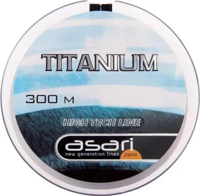 Produktbild von Asari Titanium Monofile Schnüre 300 M Durchsichtig 0.160 mm Durchsichtig 0.160 mm
