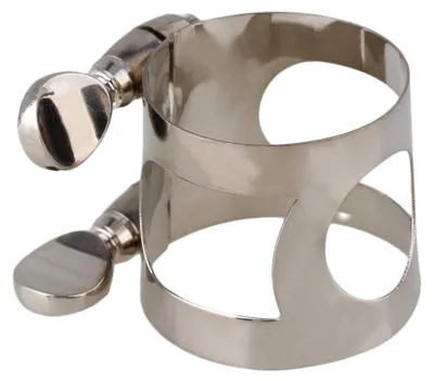 Imagen del producto de Las clarinetas con tornillos dobles niquelados ajustan la ligadura de la boquilla