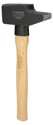 Immagine prodotto di KS TOOLS Martello da fabbro, manico in hickory, forma francese, 2000g ( 142.1034 )