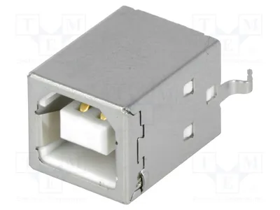 Immagine prodotto di 1 connettore USB B, connettore a pannello USBB-BV, compatibile con USB e IEEE1394