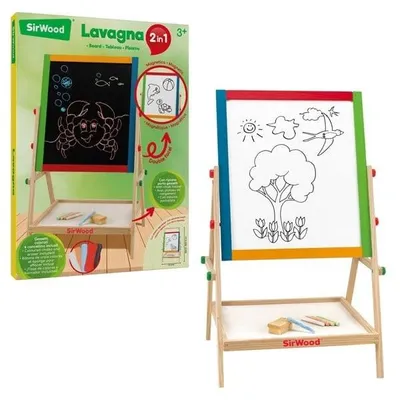 Obrázok produktu pre Lavgna Z Dreva 2 V 1 S Príslušstvom