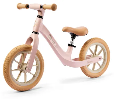 Image de Vélo sans pédales pour enfants HyperMotion Bloom 12 pouces – Rose poudré