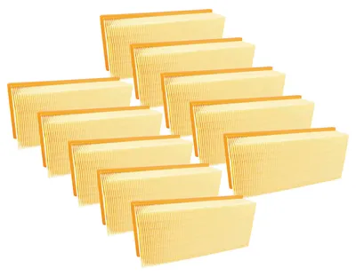 Produktbild von vhbw 10x Flachfaltenfilter F7 kompatibel mit Kärcher NT 65/2 Eco Tc, 65/2 Eco, 65/2 Ap Me, 65/2 Ap, 75/2 Ap Me Tc, 72/2 Eco Tc Staubsauger