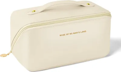 Obrázek produktu pro Aucuu Cestovní kosmetická taškaPolyuretankůže Přenosný make-up Bag vodotěsný velkokapacitní organizátor