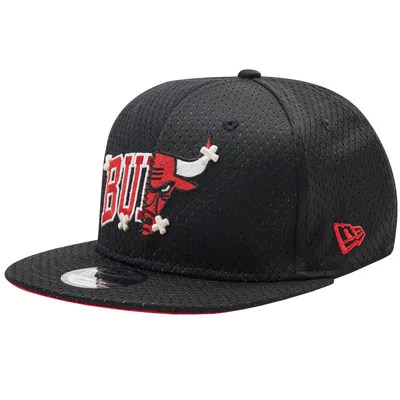 Zdjęcie produktu dla New Era NBA Half Stitch 9FIFTY Chicago Bulls Cap 60288548, Czapki, Męskie, Czarny, Rozmiar: S/M