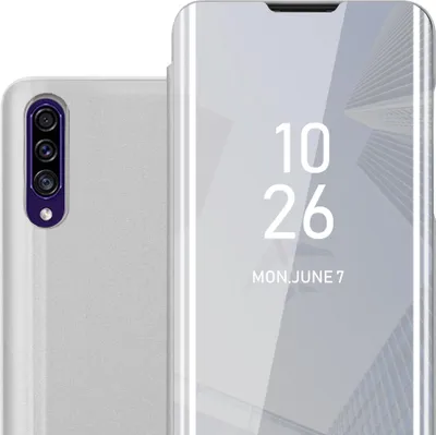 Produktbild von Cadorabo Handyhülle für Samsung Galaxy A50 4G / A50s / A30s in Silber Cover Backcover Schutzhülle Book Case Booklet