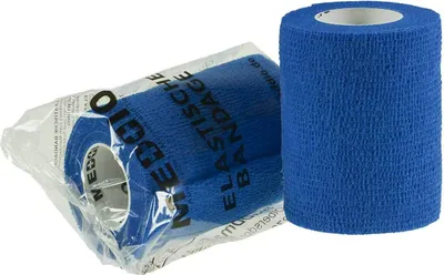 1 Haftbandage Fixierbinde 7,5 cm x 4,5 m blau
