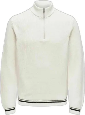 Produktbild von ONLY & SONS Strickpullover Stehkragen Regular Fit Langarm Größe: M