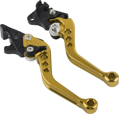 Obrázek produktu pro Pár CNC hliníkových motocyklových spojek - Rukojeť páky bubnové brzdy