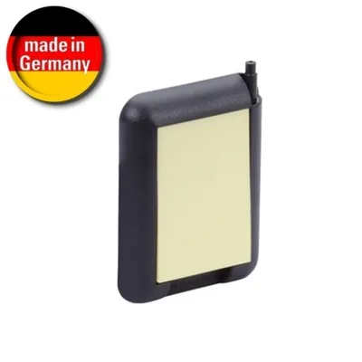 Produktbild von HR 10311101 Notizblock mit Haftblätter + Kugelschreiber - selbstklbende Befestigung f. KFZ - schwarz