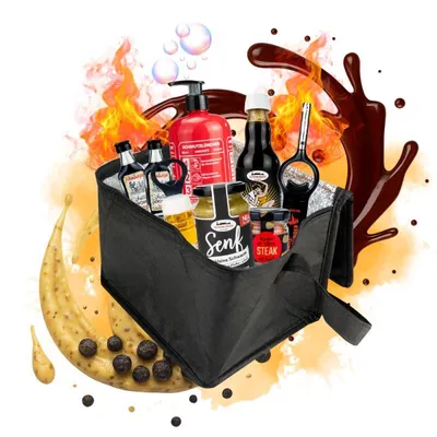 Produktbild von Grilltasche mit Schmutzlöscher