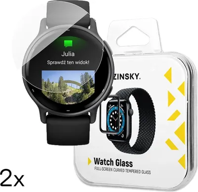Immagine prodotto di Wozinsky Full Glue vetro temperato per Garmin Vivoactive 5 (2 pezzi)
