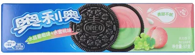 Produktbild von Oreo Grape and Peach China 97g