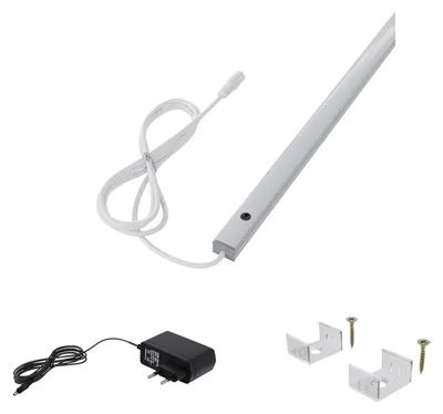 LED-Unterbaulampe 120 cm, 4000 K, 690 lm, Handsensor, Alu
