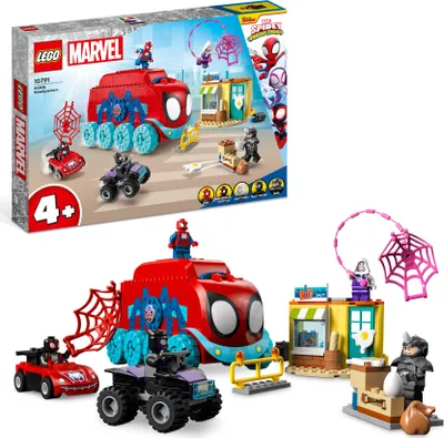 Obrázok produktu pre Stavebnica LEGO Marvel 10791 Mobilná základ?a Spideyho tímu (187 dielikov)