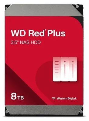 Image de Western Digital - Red Plus - Disque dur - 8 To - 3.5 - 5640 tr/min
