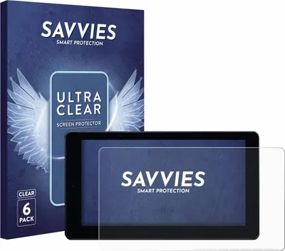 Produktbild von 6x Für Zontes 368K Schutzfolie Savvies Displayschutz Display Schutz Folie Klar Transparent