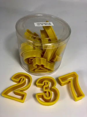 Produktbild von Ausstechersatz Zahlen
