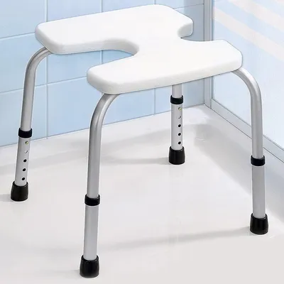 Produktbild von WENKO Hygienehocker Secura für die Dusche, höhenverstellbar  - WENKO