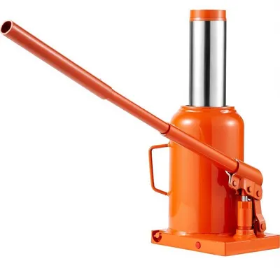 Image de Cric hydraulique, capacité de 30 tonnes, plage de levée de 285 à 475 mm, couleur orange