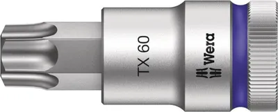 Produktbild von Wera - 8767 C HF TORX® Zyklop Bit-Nuss mit 1/2"-Antrieb mit Haltefunktion , TX 60 x 60 mm; 5003838001