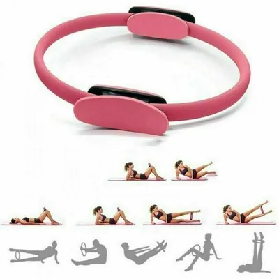 Produktbild von Pilates-Ring, Yoga-Ring, Premium-Widerstandsring, Pilates-Kreis, Yoga-Ausrüstung, Heimtrainings- und Kräftigungsgeräte