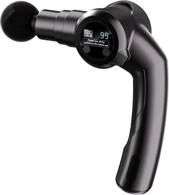 Obrázek produktu pro OKWISH Masážní Pistole pro Aktivní Masáž, 6 Hlavic, Nabíjení USB, Masážní Zařízení pro Relaxaci Svalů, Dárky pro Rodinu, Černá