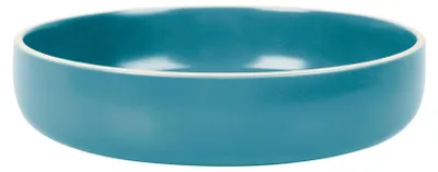 Suppenteller AEKI Ø 20,5 cm – skandinavisch, blau-grau, Steinzeug