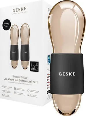 Produktbild von Geske Cool & Warm Duo Augenmassagegerät 7in1 (grau)