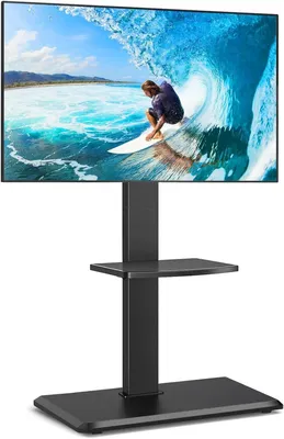 Produktbild von Standardfuß mit versteckten Rädern für Fernseher von 32 bis 70 Zoll - Fernseher